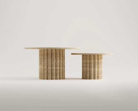 Ivory Traverten Orta Sehpa